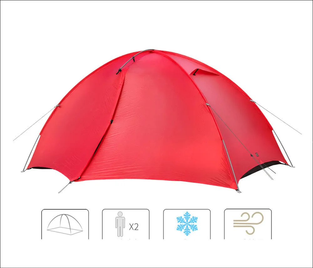 Outdoor Silicon Coated Tent Windproof Rainproof And Ultralight