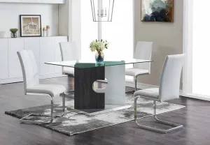 Pinellas White Dining Room Set