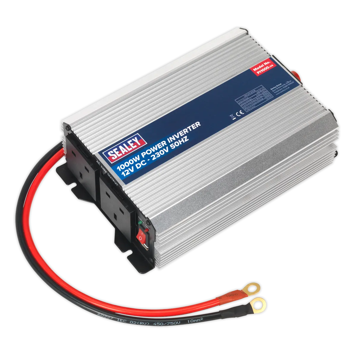 Power Inverter 1000W 12V DC - 230V 50Hz