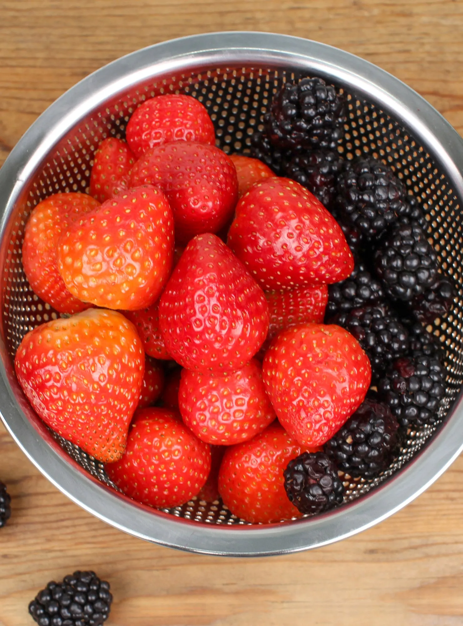 Precision Pierced Berry Colander