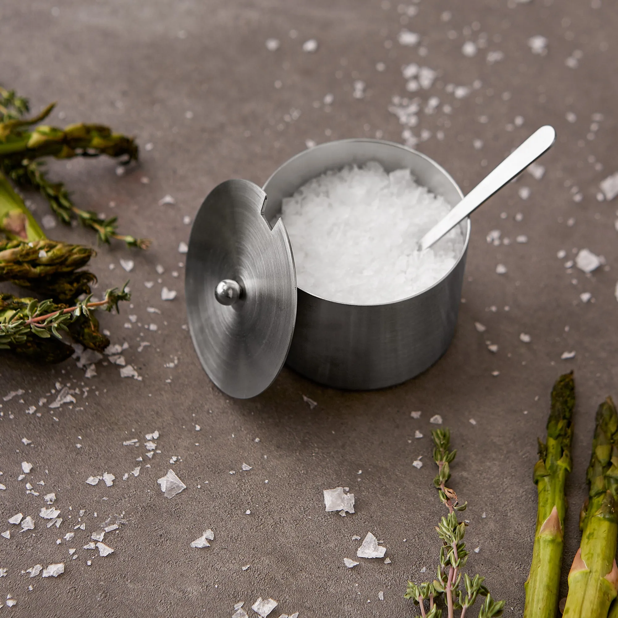 Salt Cellar W/ Spoon - 4Oz