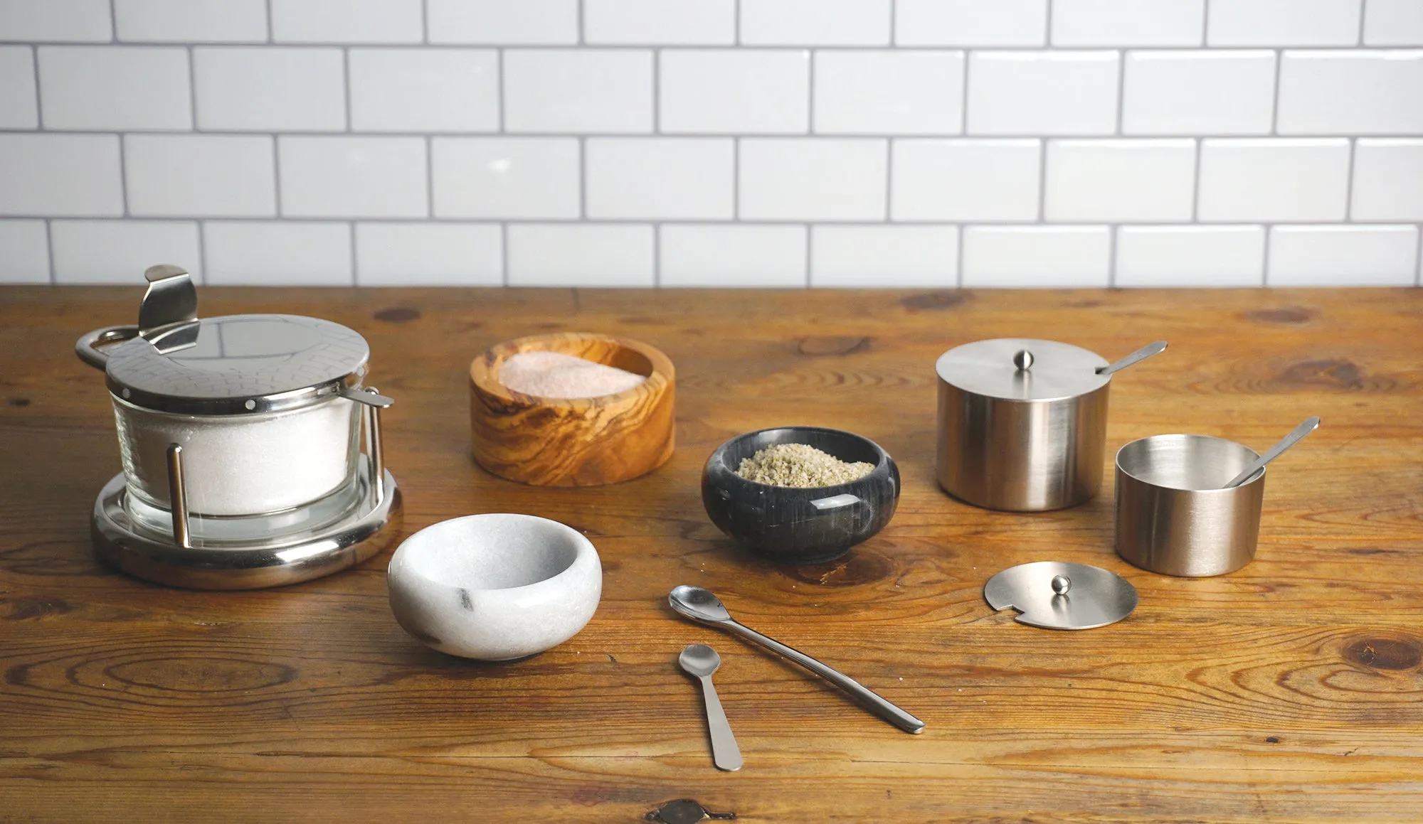Salt Cellar W/ Spoon - 4Oz