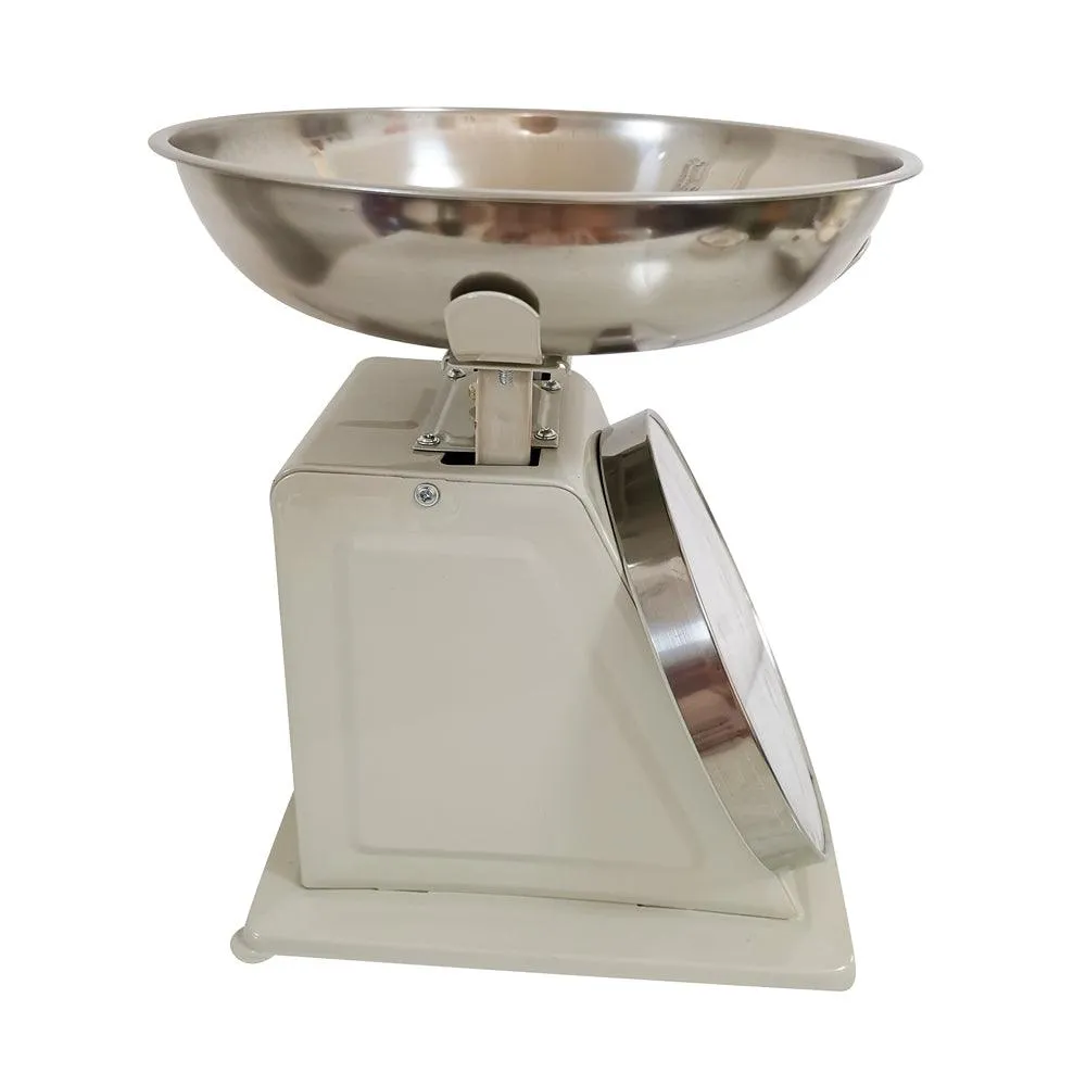 Simply Home Mechanical Cream Kitchen Scale