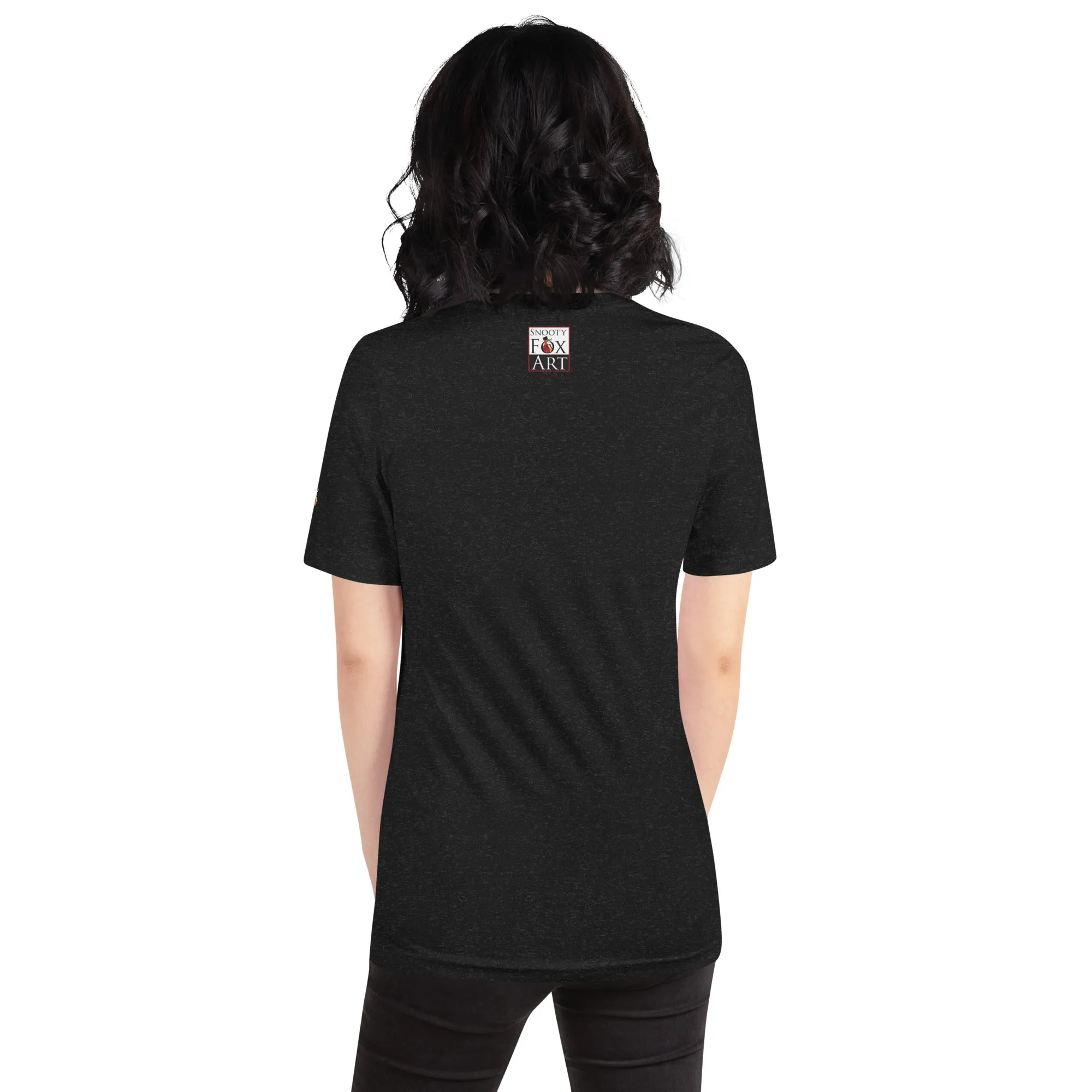 Snooty Fox Art Unisex T-Shirt - Bonjour