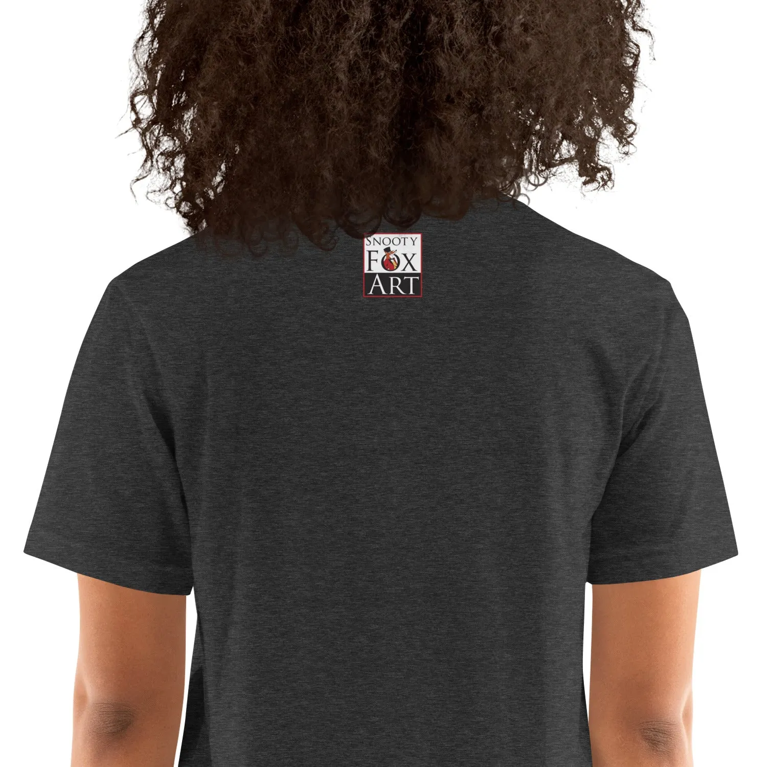 Snooty Fox Art Unisex T-Shirt - Bonjour