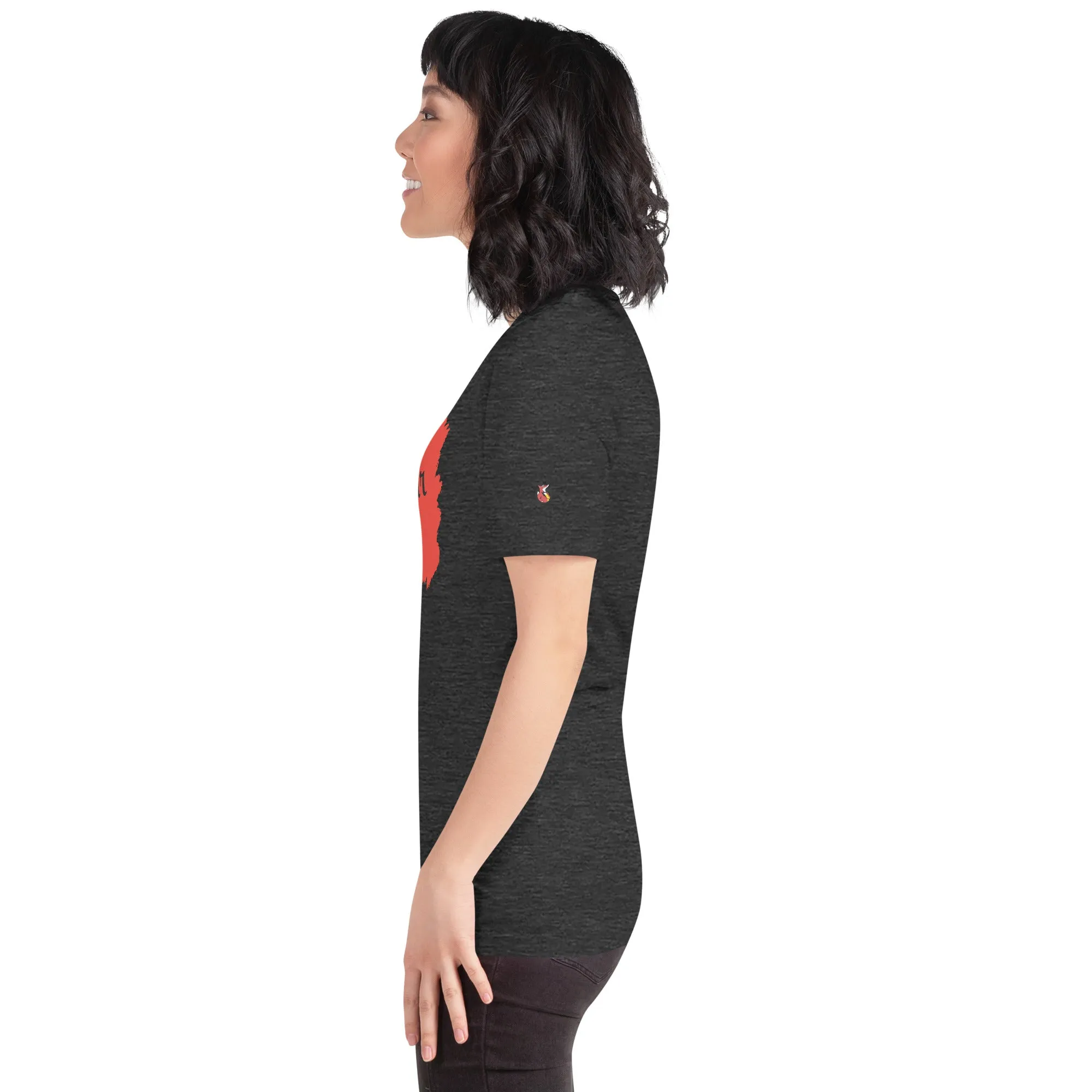 Snooty Fox Art Unisex T-Shirt - Bonjour
