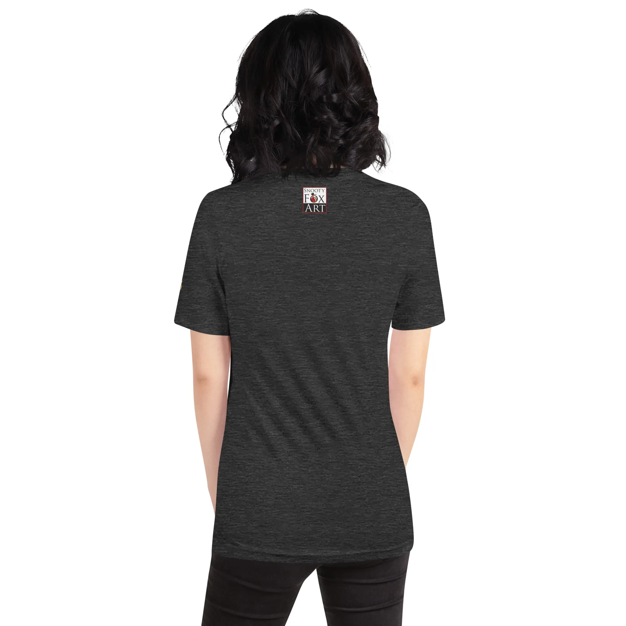 Snooty Fox Art Unisex T-Shirt - Bonjour
