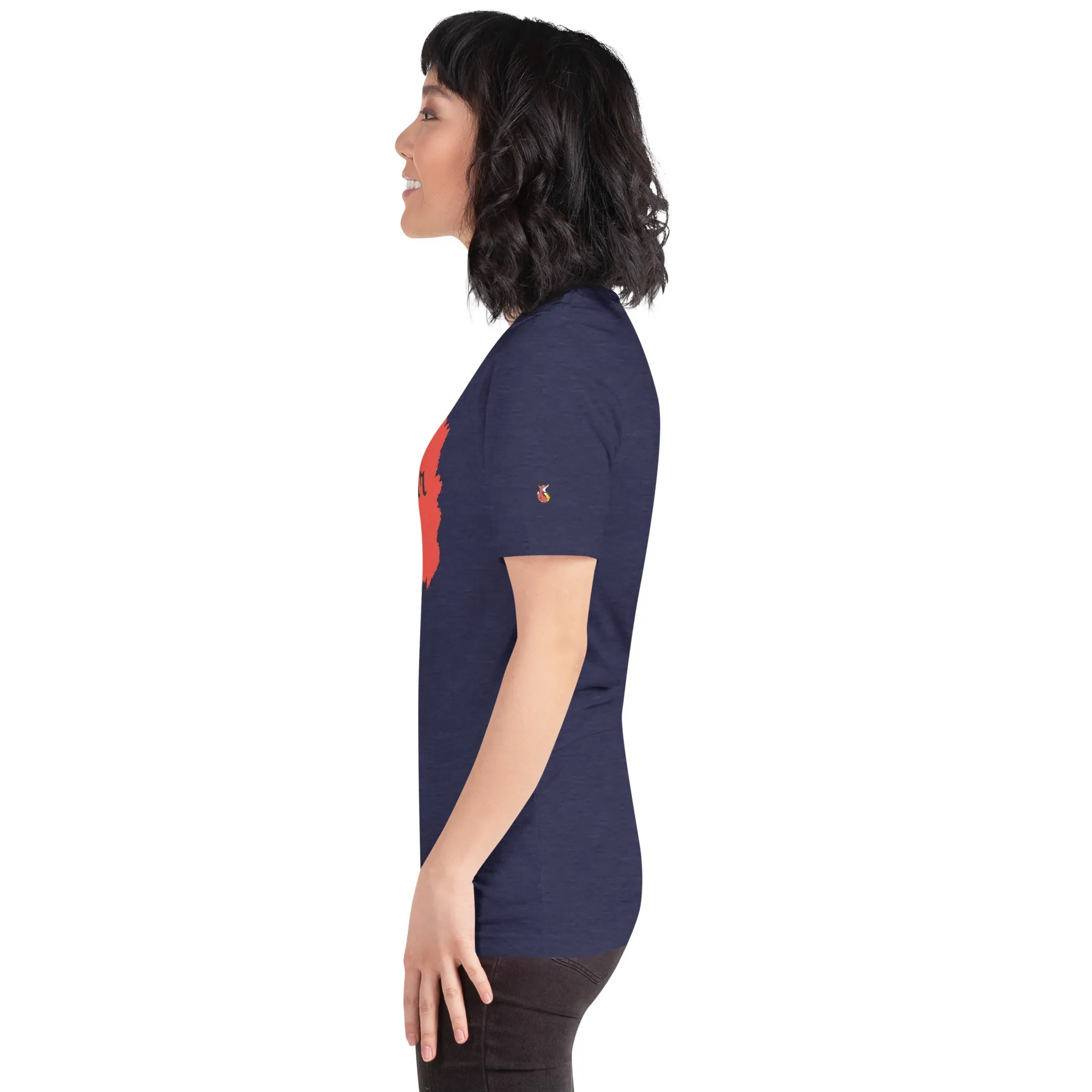 Snooty Fox Art Unisex T-Shirt - Bonjour
