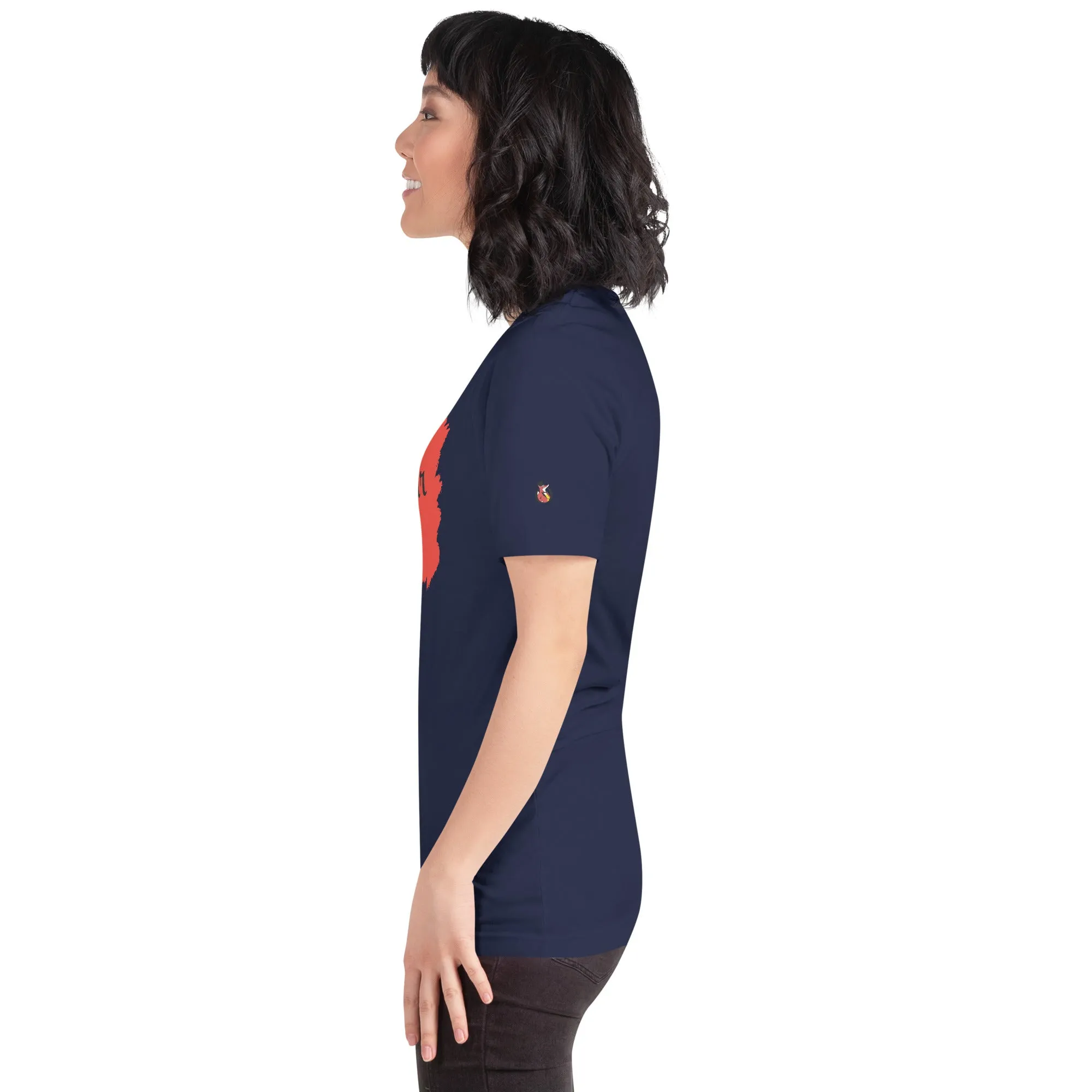 Snooty Fox Art Unisex T-Shirt - Bonjour