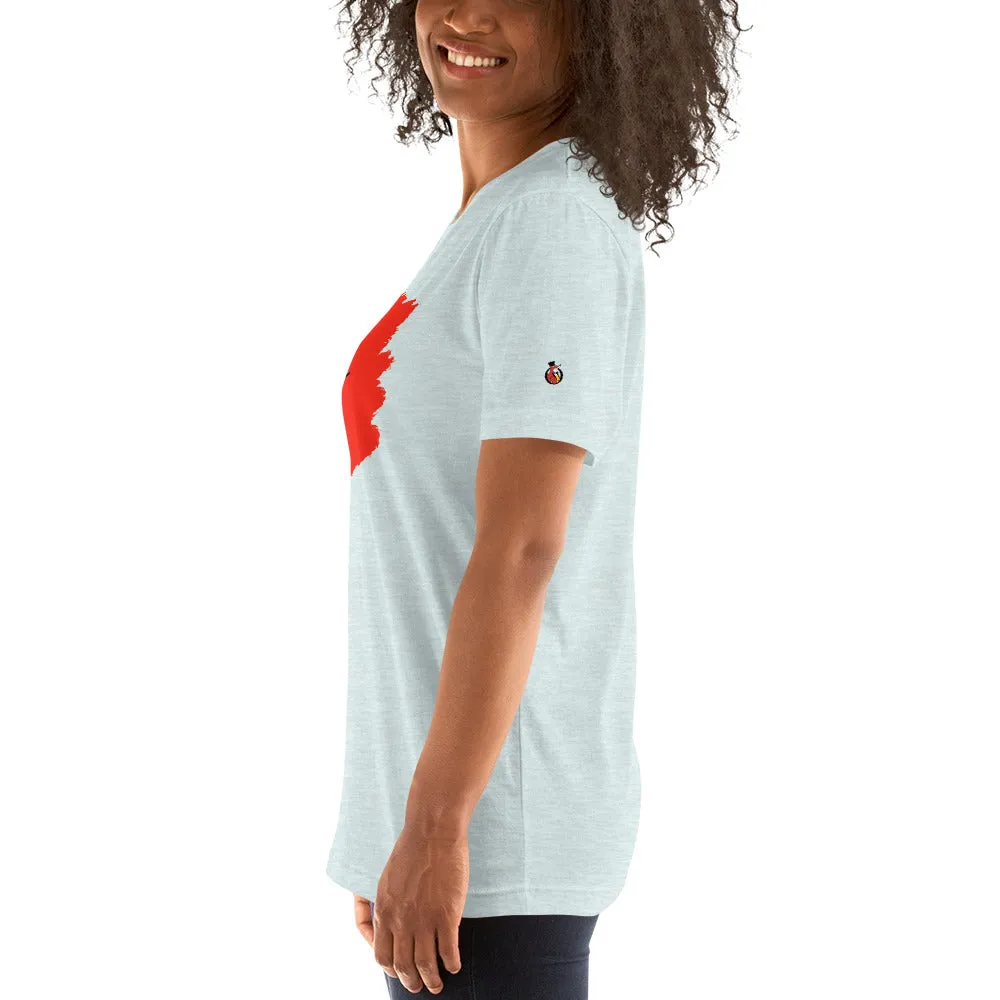 Snooty Fox Art Unisex T-Shirt - Bonjour