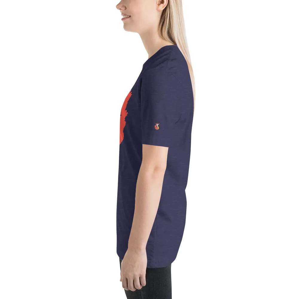 Snooty Fox Art Unisex T-Shirt - Bonjour