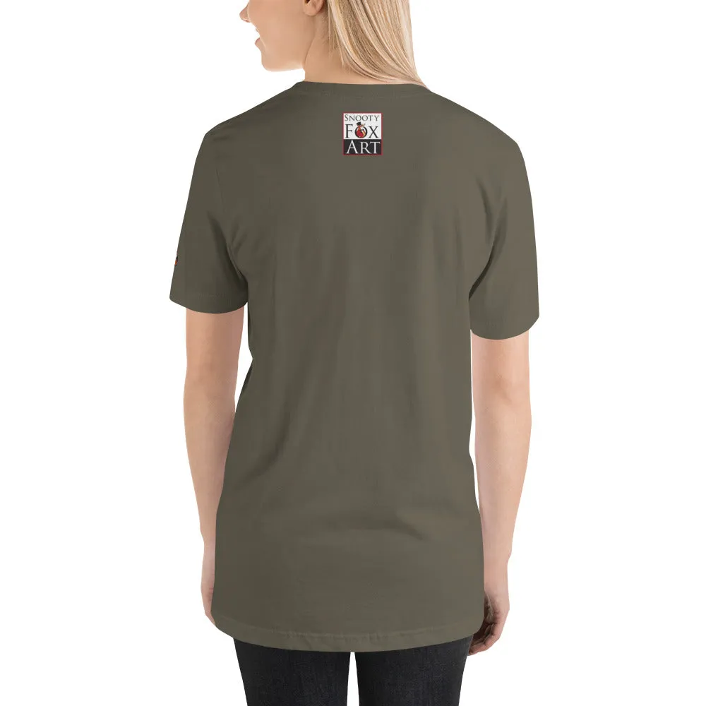 Snooty Fox Art Unisex T-Shirt - Que Chido