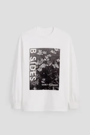 The Quiet Botanist X B Sides Long Sleeve T-Shirt / Twinleaf