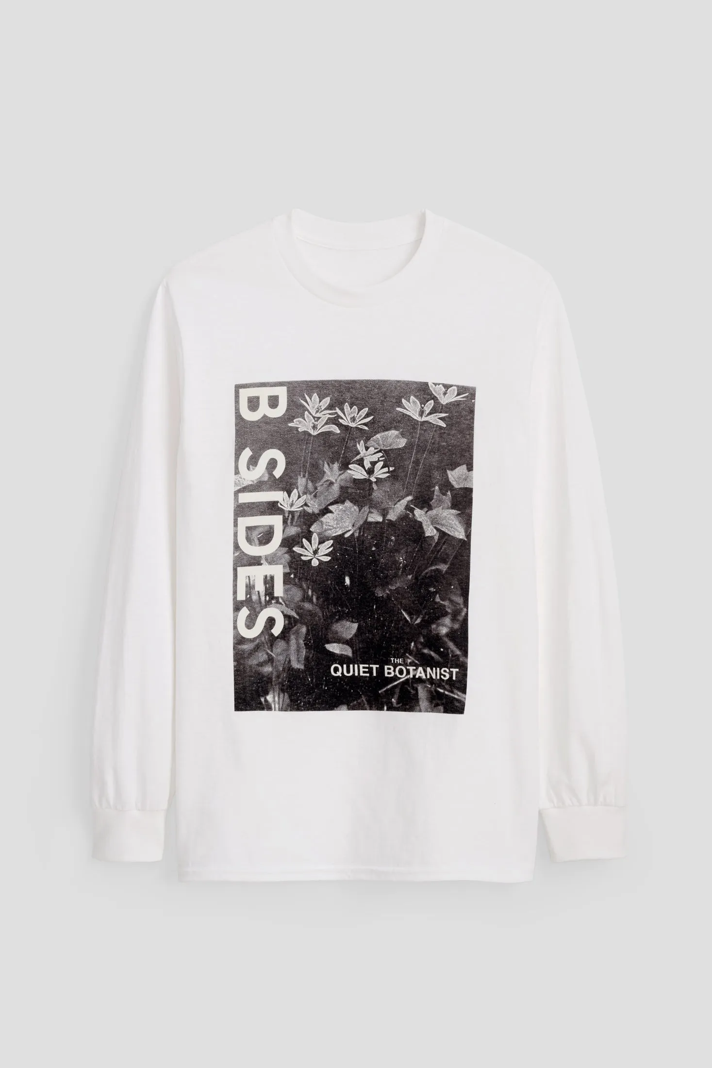 The Quiet Botanist X B Sides Long Sleeve T-Shirt / Twinleaf
