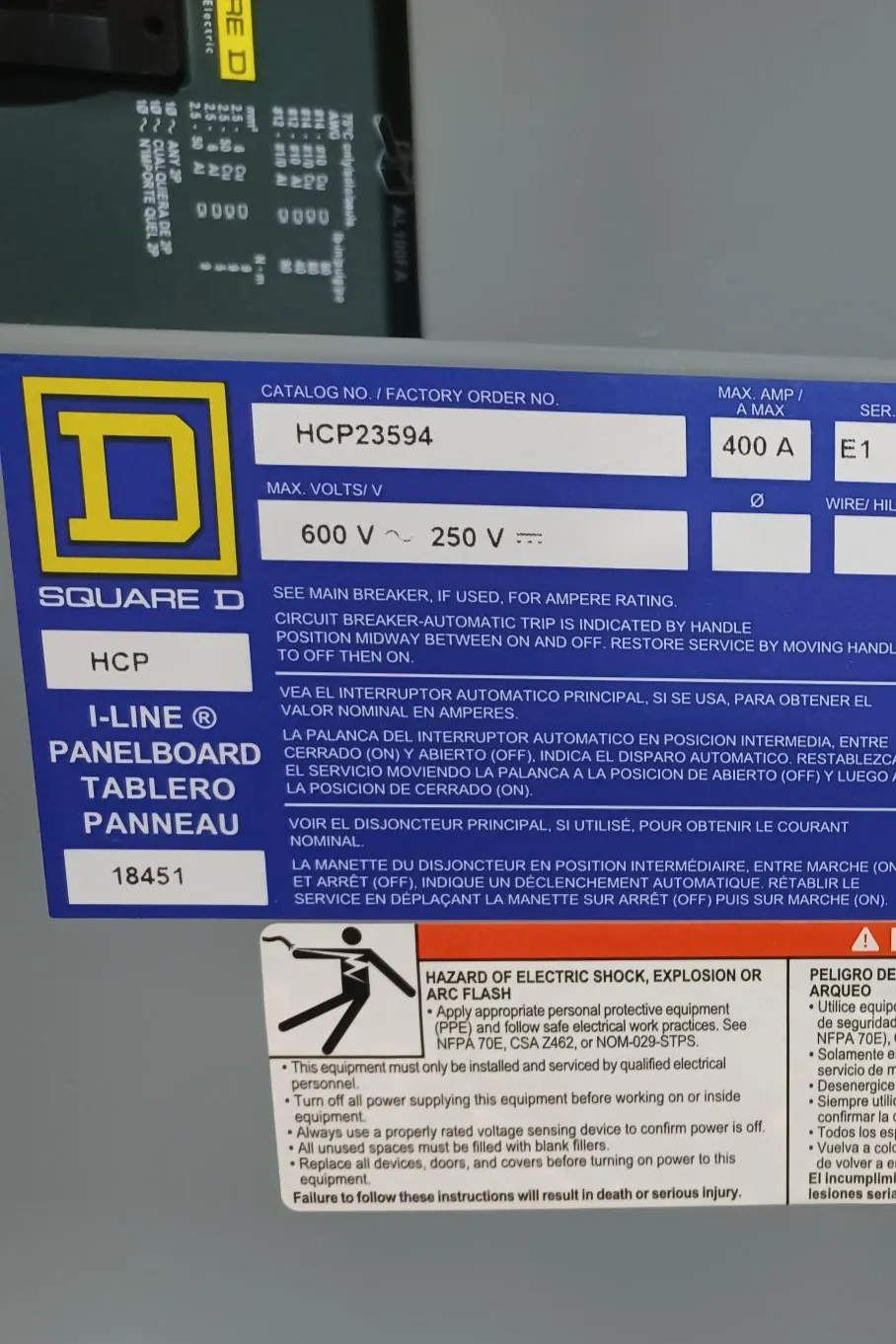 Trystar IL-045-VDE-B-SLIM Portable Power Distribution Center - Load Tested