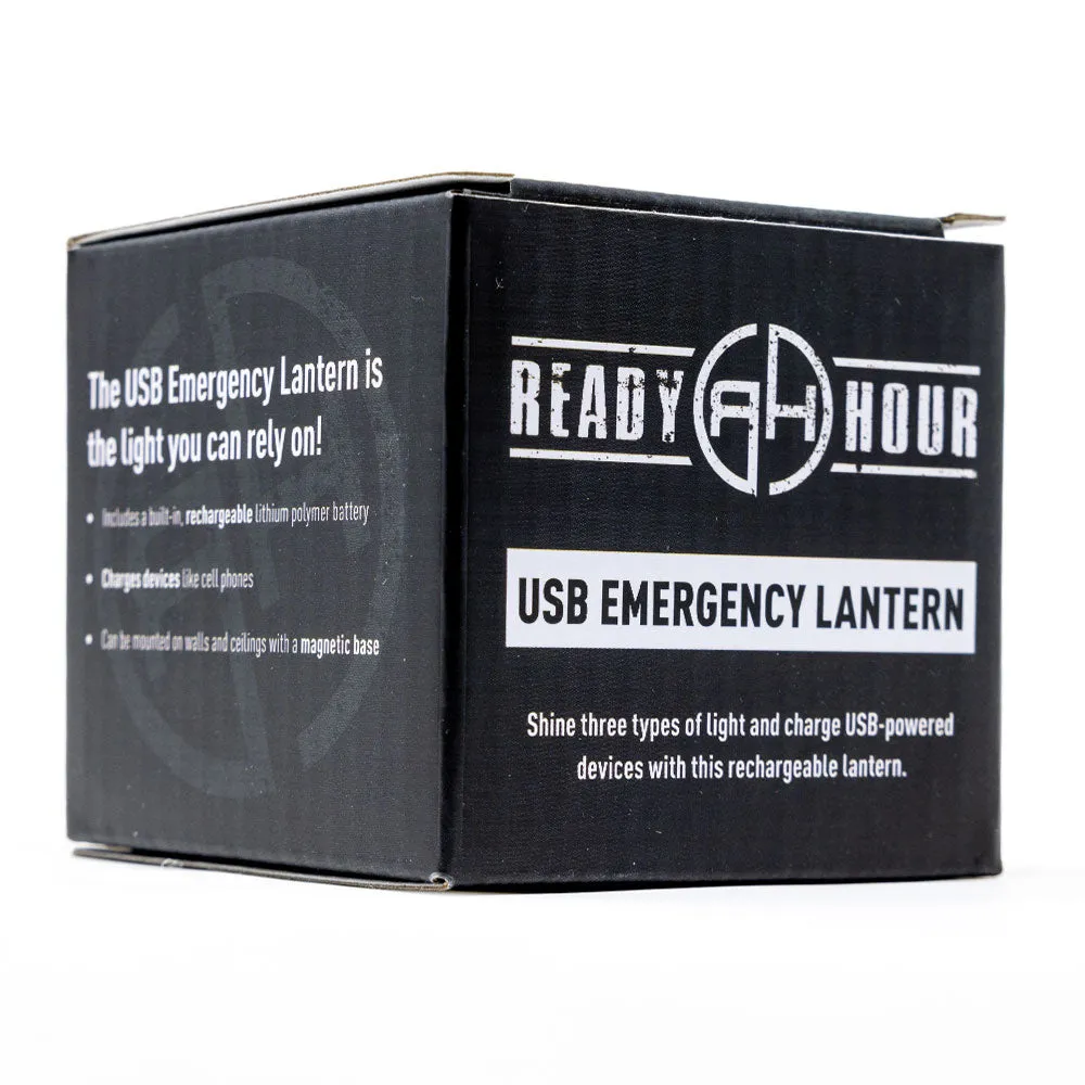 USB Emergency Lantern & Power Bank from Ready Hour (3,000 mAh)