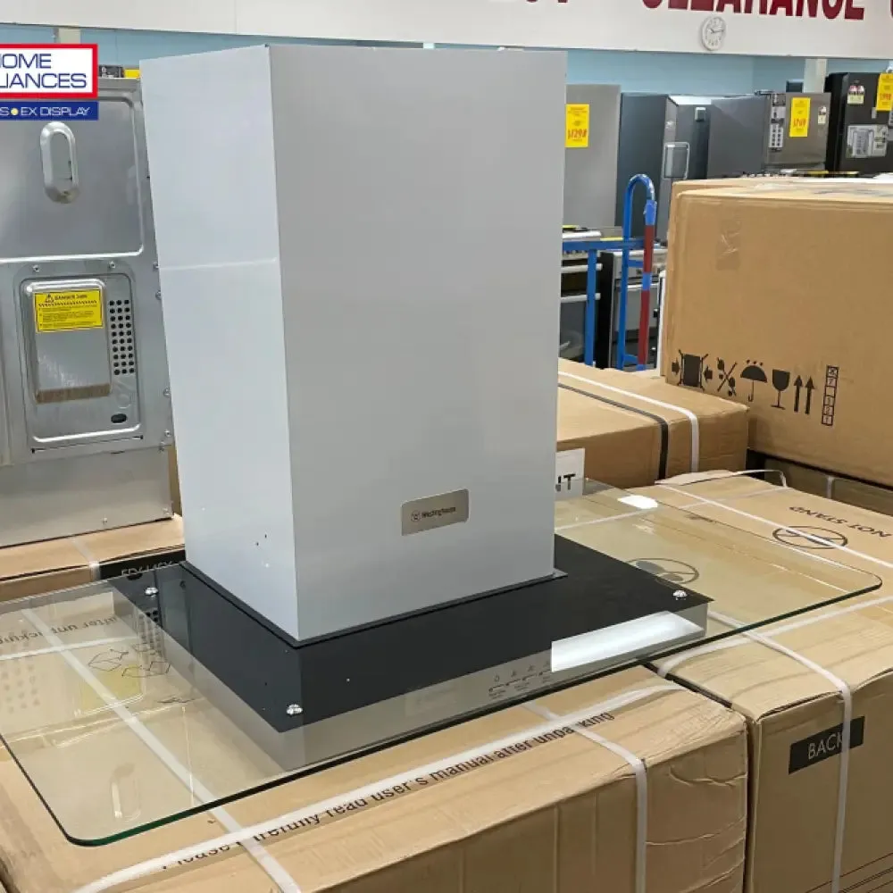 Westinghouse WRCG940SB 90cm S/Steel and Flat Glass Canopy