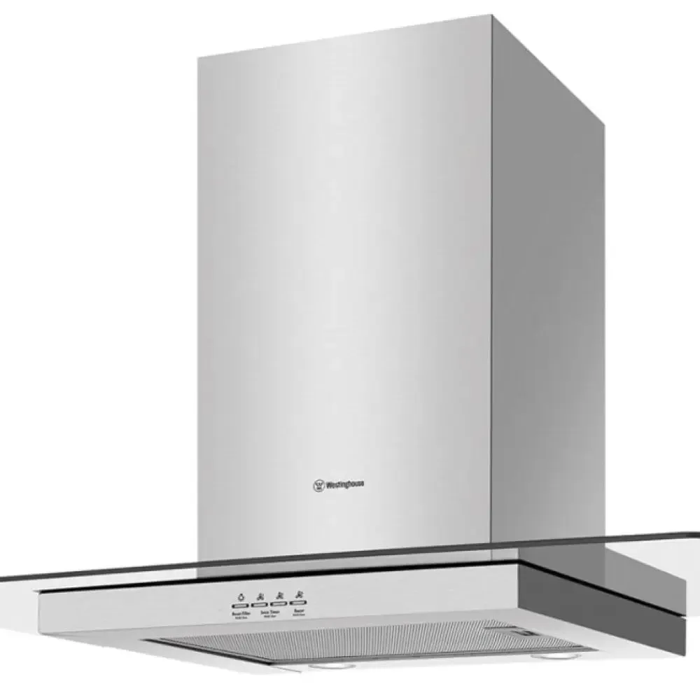 Westinghouse WRCG940SB 90cm S/Steel and Flat Glass Canopy