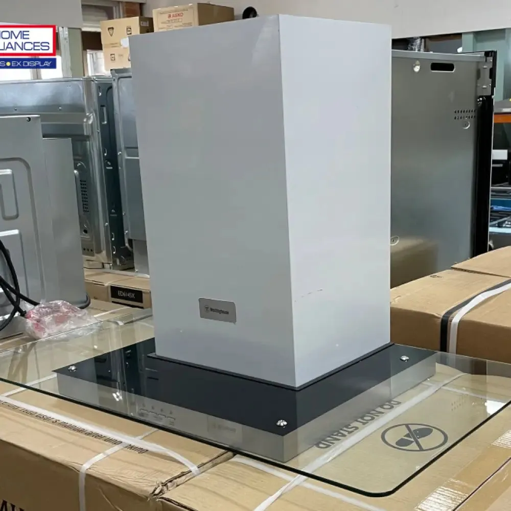 Westinghouse WRCG940SB 90cm S/Steel and Flat Glass Canopy