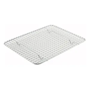 Winco PGW-810 Pan Grate for Half-size Steam Pan, 8" x 10", Chrome Plated