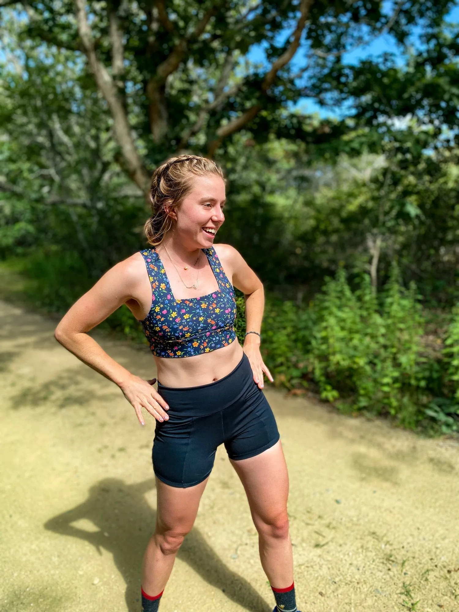 Women's Stay Put Short (Black)