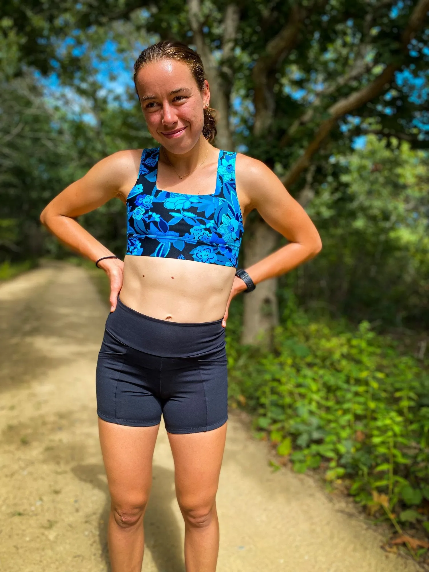 Women's Stay Put Short (Black)