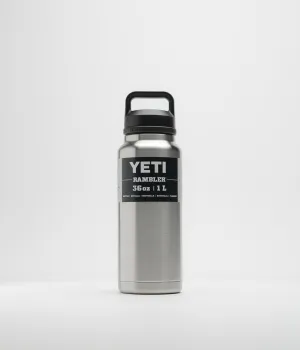Yeti Chug Cap Rambler Bottle 36oz - Stainless Steel